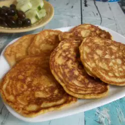 Солени палачинки с брашно от лимец