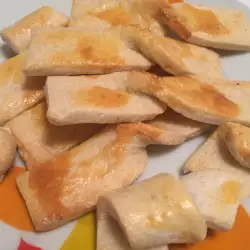 Соленки с мас и прясно мляко