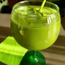 Gesunder grüner Smoothie