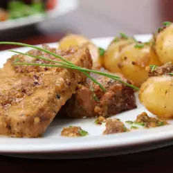 Pork Steaks in Onion Marinade