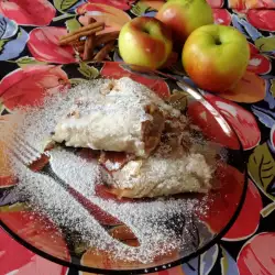 Apple Strudle with Cinnamon