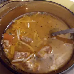 Pork Stew with Cabbage Juice