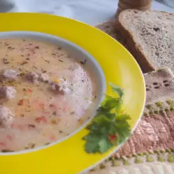 Dobrudja-Style Meatball Soup