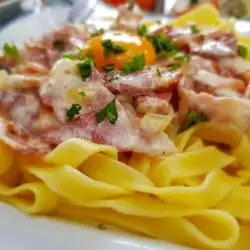 Classic Tagliatelle Carbonara