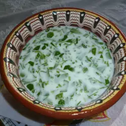 Tarator Soup with Purslane