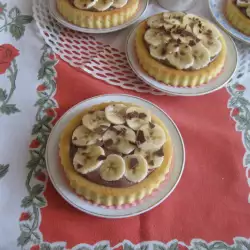 Banana tart sa kremom Paradajz