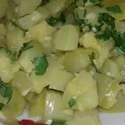 Sweet and Sour Zucchini for Garnish