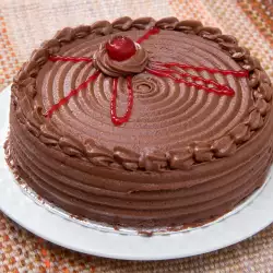 Garash Cake with Milk Chocolate