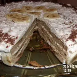 Cake for Diabetics with Bananas