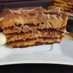 Torta sa kakao keksom i Dulce de leche-om