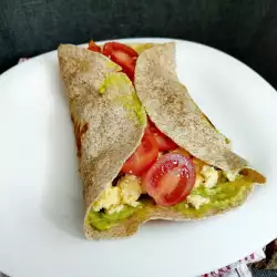 Avocado and Eggs Tortilla