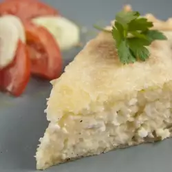 Potato Pie with Sheep Cheese