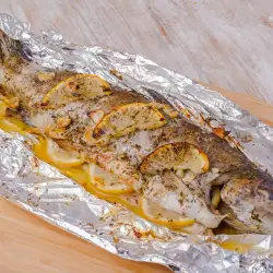 Trout with Cream in Foil