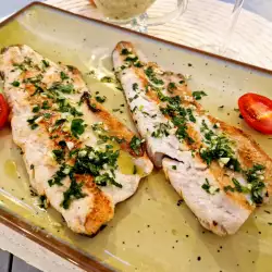 Trout on a Cooking Plate