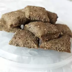 Glutenfreie vegane Cracker mit Chiasamen