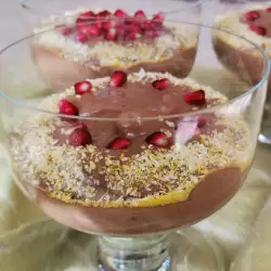 Mousse vegan de ciocolată