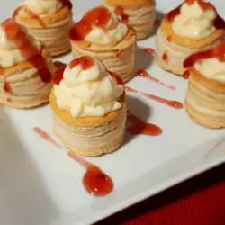 Vol-au-vent with Custard and Mascarpone