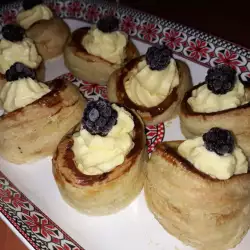 Volovanes de crema