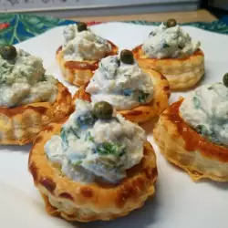 Vol-au-vent with Ricotta and Capers