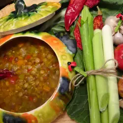 Lentil Stew with Leeks