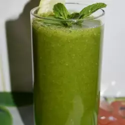 Băutură verde de detoxifiere