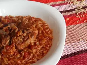 Greek-Style Lamb Neck with Orzo