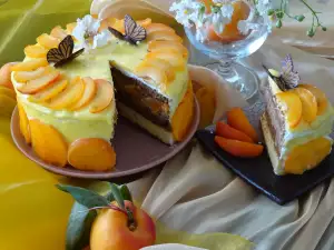 Anđeoska torta sa kajsijama