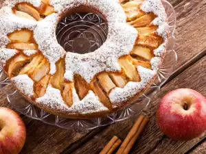 low fat apple cake