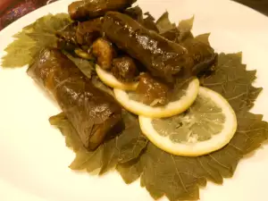 Sarma de hojas de parra al estilo armenio