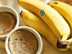 Budincă vegană de banane