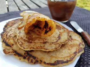 Tortitas de plátano veganas