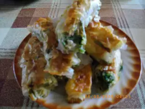 Phyllo Pastry with Ready-Made Sheets, Spinach and Feta