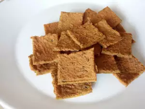 Gluten Free Red Lentil Crackers