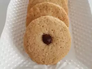 Tahini koekjes met hazelnoten