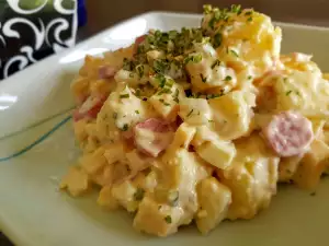 Reichhaltiger Frankfurter Kartoffelsalat