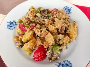 Rica ensalada de quinoa