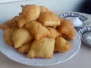 Los bollos fritos de la abuela (con 1 huevo)