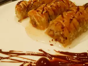 Baklava de chocolate (Burma Tatlisi)