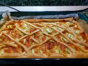 Herzhafter Butterpie mit Zucchini