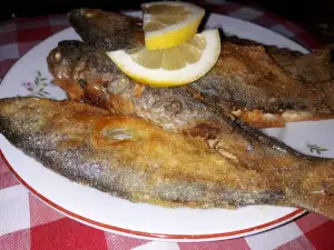 Breaded Bluefish with Corn Flour