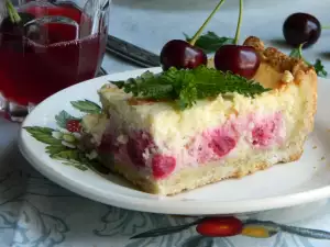 French Cherry Flan