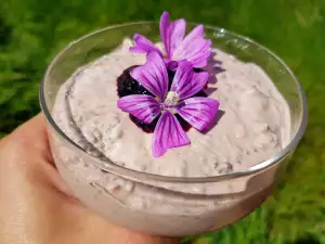 Healthy Pudding with Chia and Blueberries