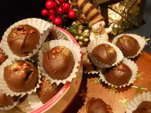 Trufas de chocolate con pimienta de cayena picante