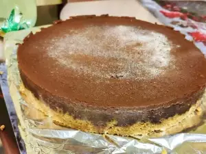 Tarta de chocolate con nata