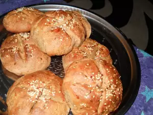 Dieetbroodjes met zaden