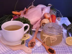 The Real Homemade Chicken Broth