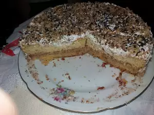 Homemade Cake from Mom`s Cookbook