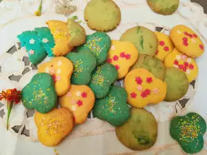 Galletas de colores para niños