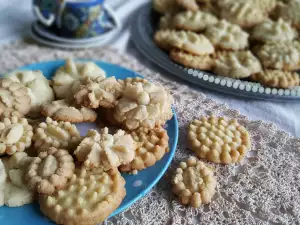 Galletas rizadas de mantequilla (galletas de manga)