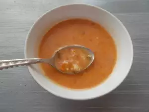 Tomatensuppe mit Reis